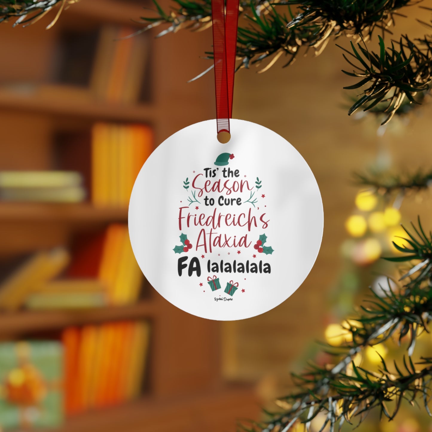 Tis the Season to Cure FA | Ornament