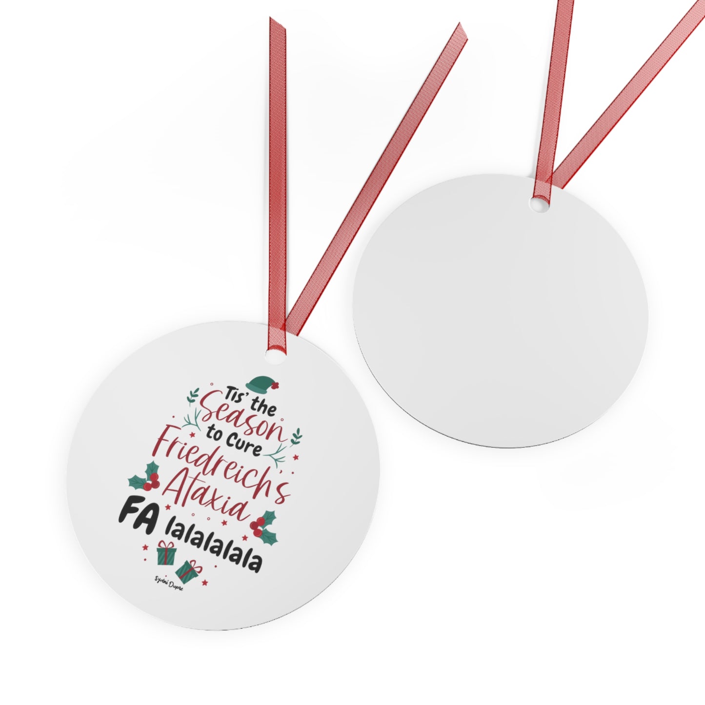 Tis the Season to Cure FA | Ornament