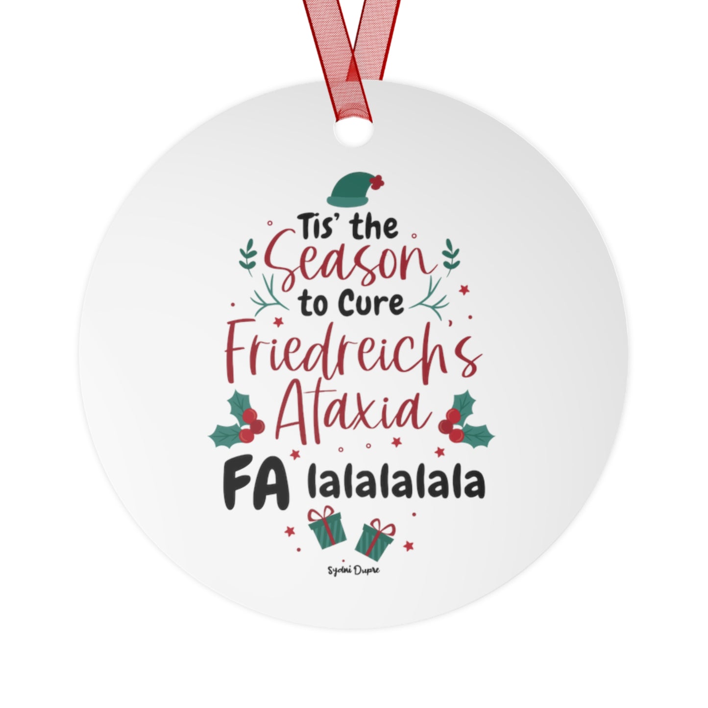 Tis the Season to Cure FA | Ornament
